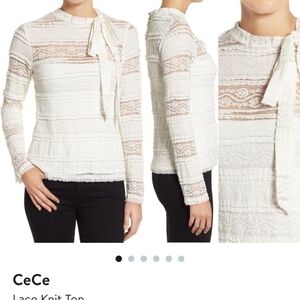 Cece Womens Lace Blouse size XL. Excellent condition. Wore once.